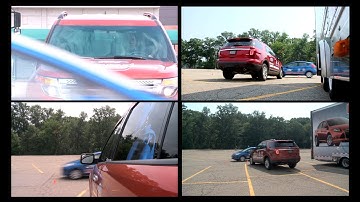 Ford WiFi Vehicle to Vehicle Connectivity (V2v) Safety Demonstration