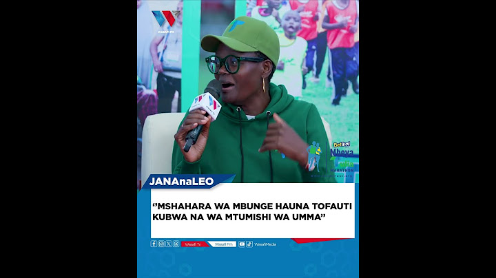 ‘’MSHAHARA WA MBUNGE HAUNA TOFAUTI KUBWA NA WA MTUMISHI WA UMMA’’ - TULIA ACKSON.