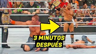 7 CAMPEONES DE WWE QUE DURARON MUY POCO CON EL TÍTULO