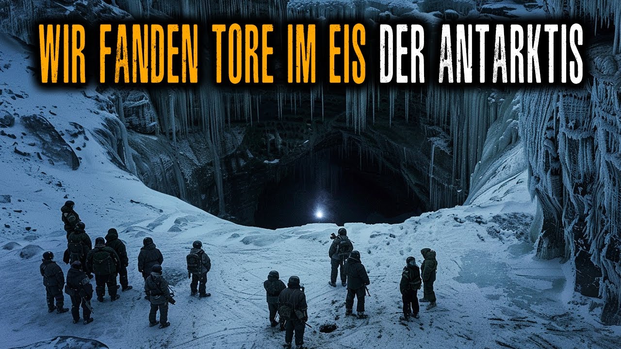 Wir Fanden Riesige Tore Unter Einem Gletscher in Der Antarktis. Sie Waren Nicht Von MENSCH.