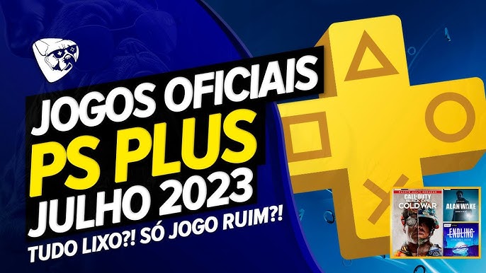 Vazou Tudo?! JOGOS GRÁTIS PSN PLUS JULHO 2023! Só JOGÃO 