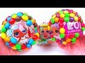 LOL SURPRISE PEZ M&M’s Skittles ШАРЫ ЛОЛ Китайские Дешевые ПОДДЕЛКИ Шар с Куклами Fake LOL Dolls