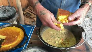 Seafood Cornbread Dressing