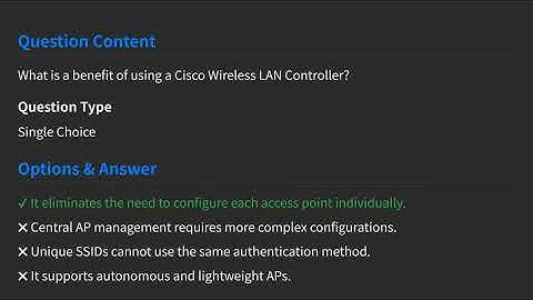 20 CCNA Question Explanation