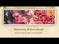 Mastering watercolours course overview
