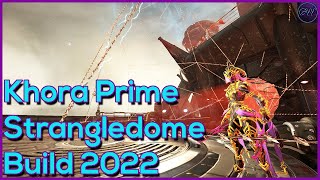 WARFRAME] GOLDEN CAT QUEEN How To Play Khora Prime 2022 Builds/Stat Stick  Info l Tennocon 2022 