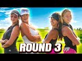 Golf girls compete on the hardest pga tour course