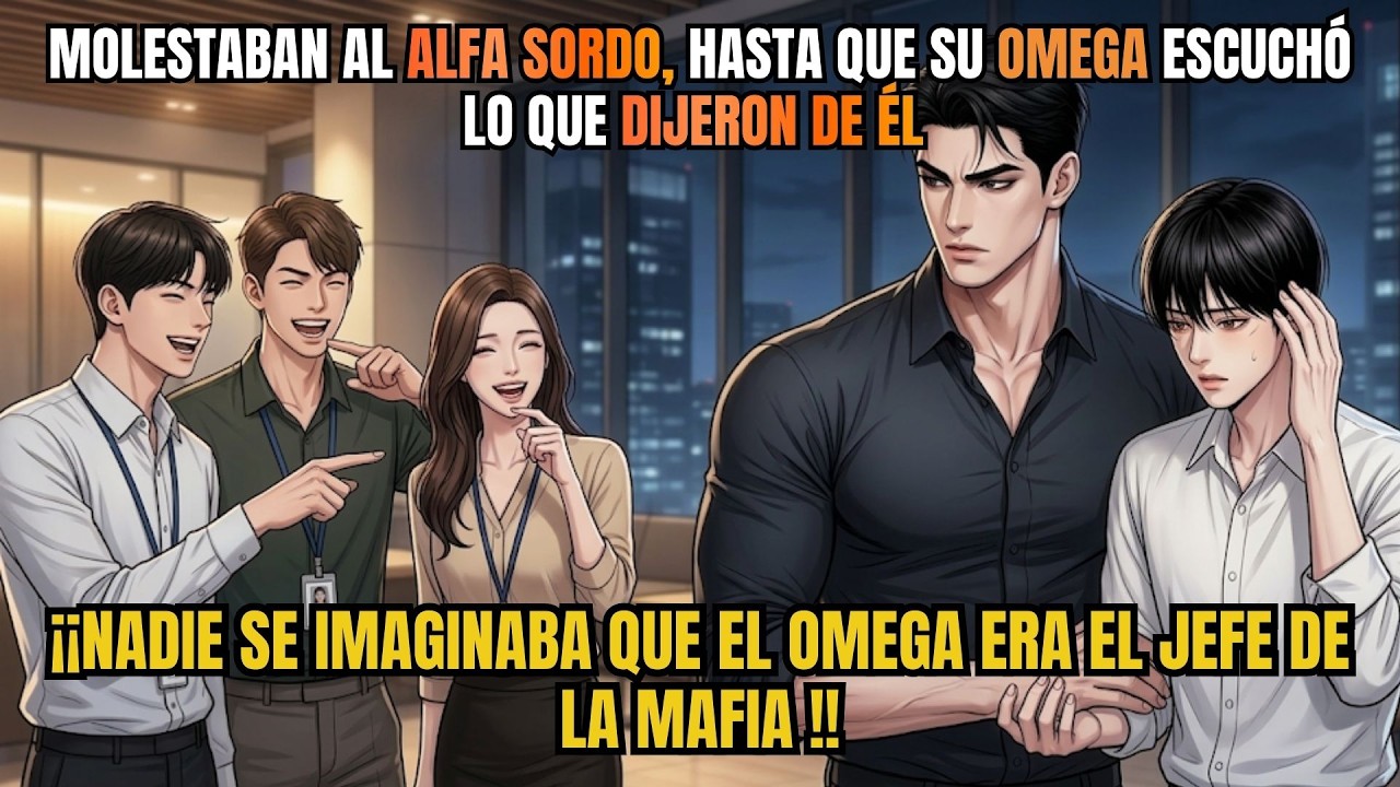 Molestaban al Alfa SORDO… Hasta que su OMEGA Escuchó lo Que Dijeron De Él 😡| BL HISTORIA COMPLETA