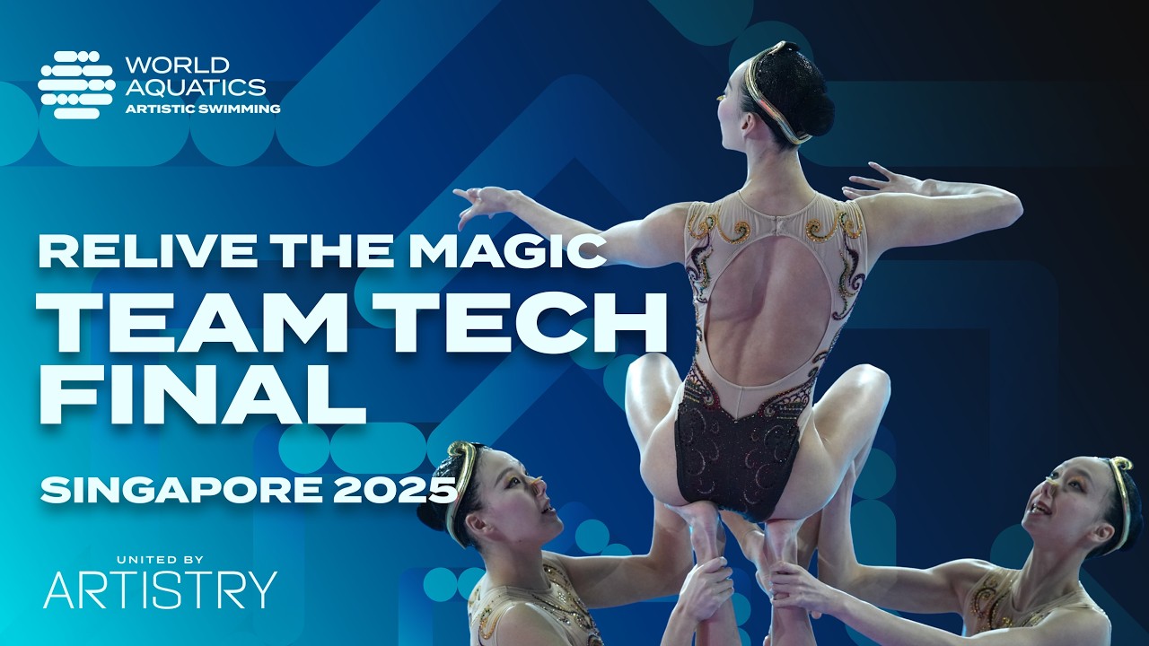 Let's relive all the spectacular routines | World Aquatics Championships 2025 | Team Technical Final