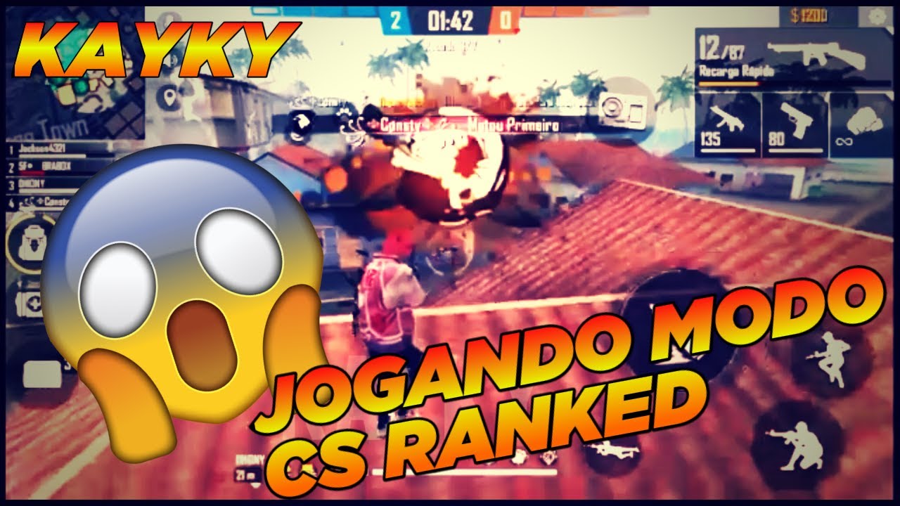 JOGANDO CS RANKED | Free Fire - YouTube