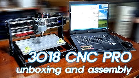 3018 CNC unboxing and assembly