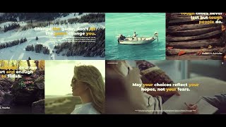 Clean Multiframe Slideshow Premiere Pro Templates