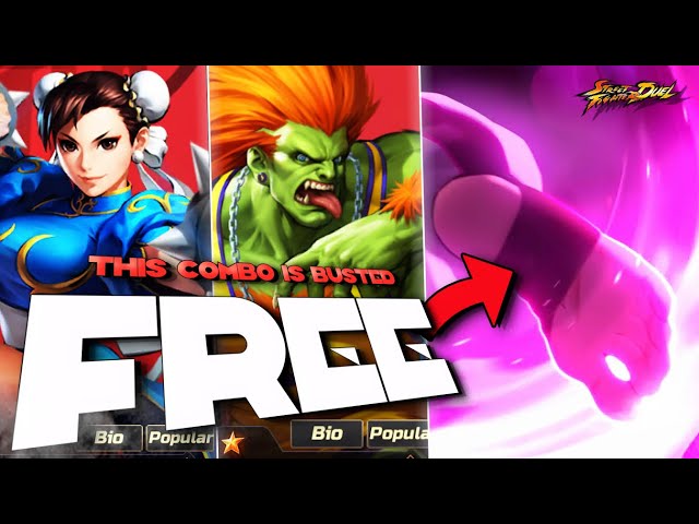 FREE FASHION BLANKA!! ○ Street Fighter: Duel 