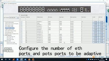 C-Data GPON  OLT  Configuration of Internet Service with Realtek Chipset HGU Use EMS Method