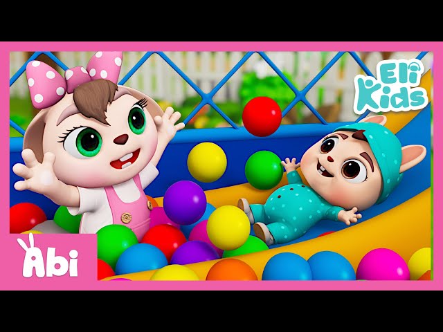 Play House Song +More |  Colorful Ball Pit Fun | Eli Kids Songs & Nursery Rhymes class=