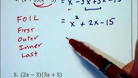 5.3a - Multiplying Polynomials - Part 1