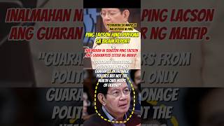 Maifip di nagustuhan ni ping lacson #pinglacson