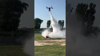 Sky Firefighting Drone For Forest Fire Fighting In Los Angeles