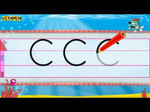 Büyük 'C' ve küçük 'c' sesinin yazımı 1. Sınıf Animasyonlu anlatım EBA TV