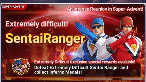 KoF AllStar Sentai Ranger Clark & Ralf (Super Advent)