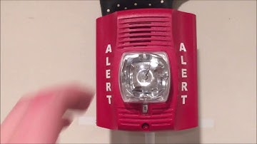 All Tones Test of a System Sensor CHSR