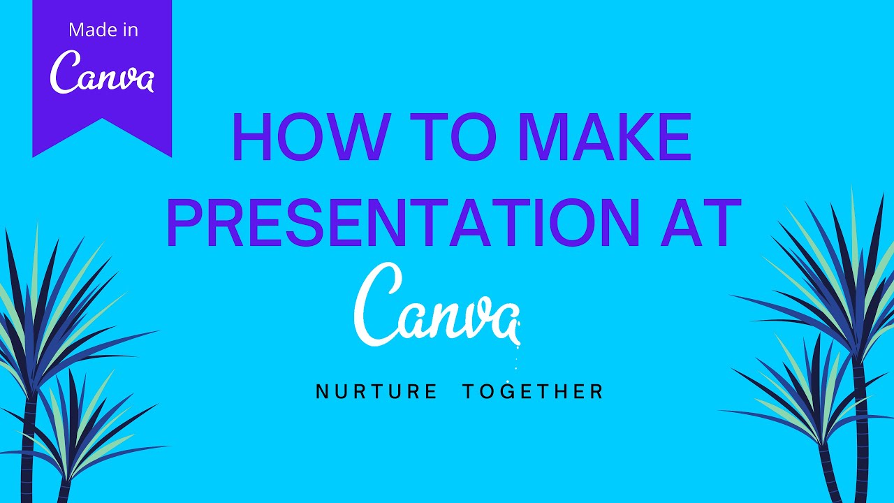 how to make canva presentation look good