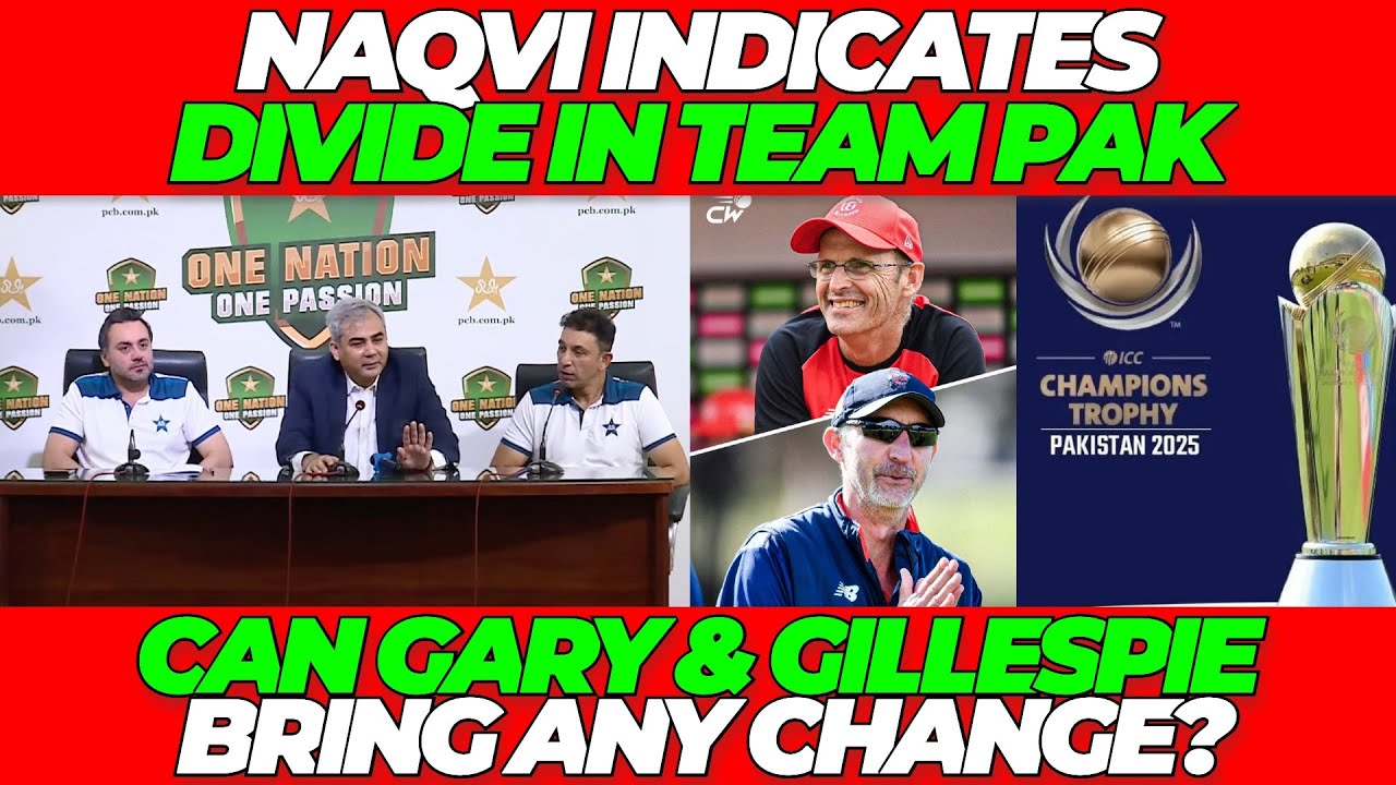 CT 2025 in Pakistan Schedule Gary Kirsten & Jason Gillespie Pak