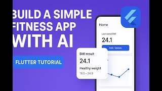 Build mobile App Using AI (Fitness App) | Offline BMI Tracker | Material 3 + GetX - Part 1 screenshot 5