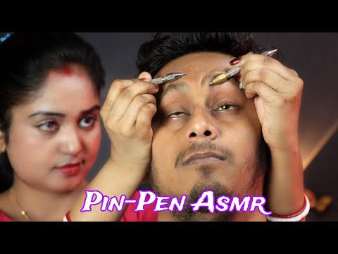 Pin Pen ASMR | Oil Head Massage | Migraine Pain Relief | Loud Neck Cracking | Moral Of ASMR
