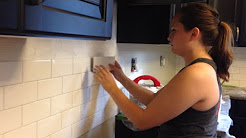 Our Kitchen Renovation Part XVIII Installing Subway Tile