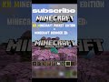 biggest problem in Minecraft 😟 #minecraft #gaming #minecraftsurvivalseries100days #minecraftshorts