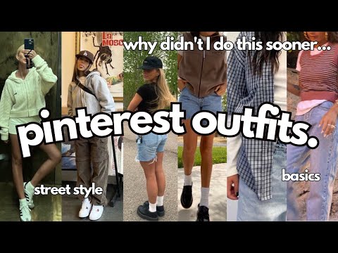 recreating Pinterest outfits