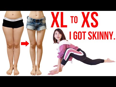 [XL to XS] Skinny workout. K-pop idol be like.