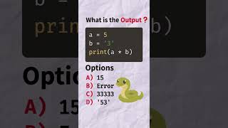 Python Math or String Trick Can You Get This Right 🐍 #shorts