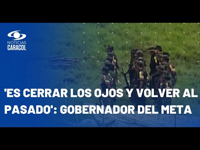 ¿Cuál es la situación de orden público en el Meta tras la suspensión del cese al fuego?