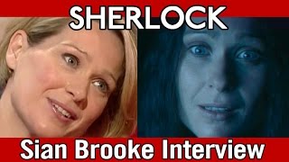 Eurus Holmes actress Sian Brooke interview (#Sherlock) [re-upload]