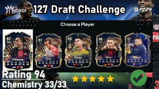 WE FINALLY GOT THE 127 DRAFT !!! *WORLD RECORD* - EAFC 127 Draft Challenge (CRAZY ENDING)
