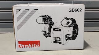 Unboxing and Review Makita GB602 Bench Grinder 250W, 150mm