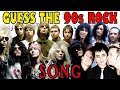 Guess the 90s rock song quiz  90s rock song hit classics  rock hits