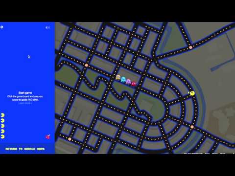 Pac-Man Geo transforma Google Maps em fases de jogo – Tecnoblog