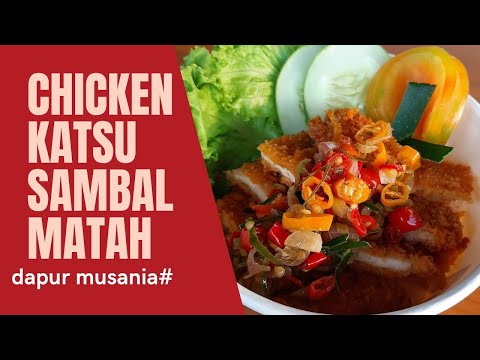 Resep Rice Bowl Chicken Katsu Sambal Matah