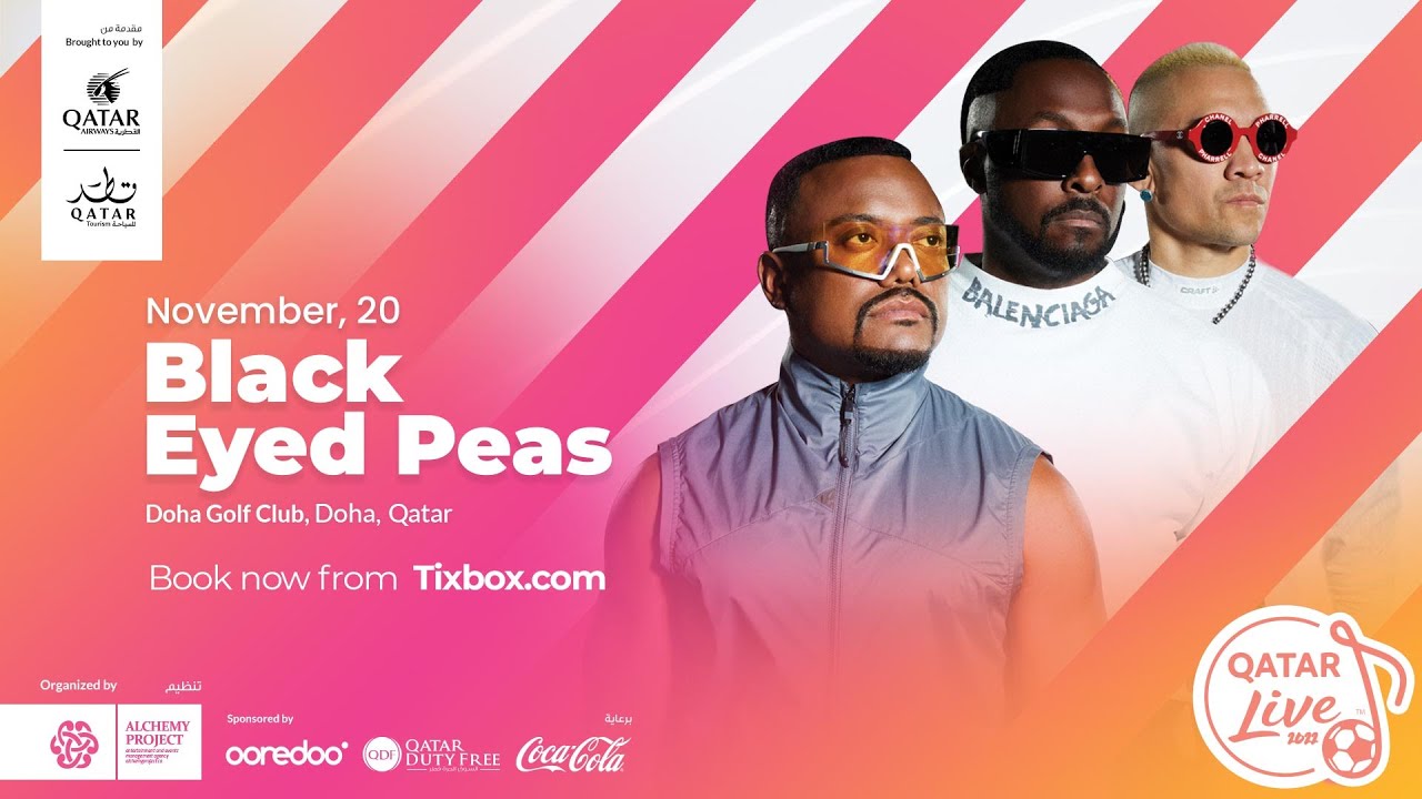 Black Eyed Peas in Doha, 20 November 2022 YouTube