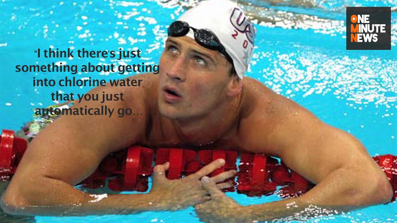 Phelps and Lochte Admit to Peeing in the Pool During Olympics YouTube