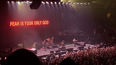 Rage Against the Machine live at Madison Square Garden, NYC - August 8, 2022