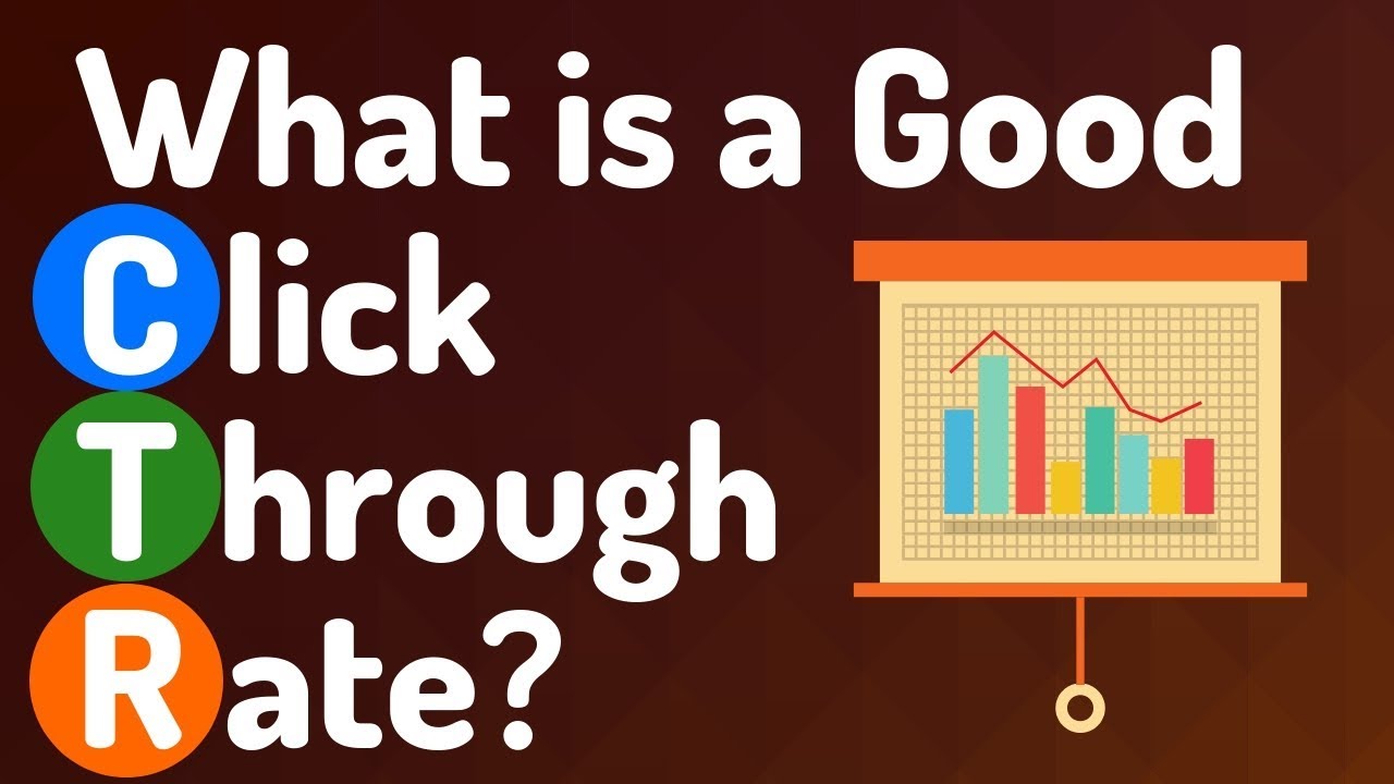 What is a Good Click-Through Rate (CTR)? Average Click Through Rates for  Google Ads and Facebook Ads - YouTube