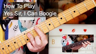 39Yes Sir I Can Boogie39 Baccara Guitar amp Bass Lesson