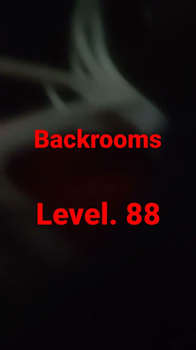 Level 88 - The Backrooms