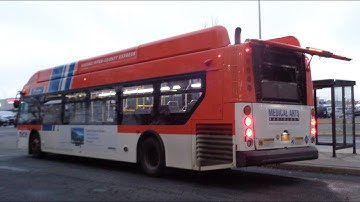 BLETransit Original!: New Flyer Xcelsior XN40 CNG 1943 n22 Bus@Roosevelt Field with Exposed Trunk!