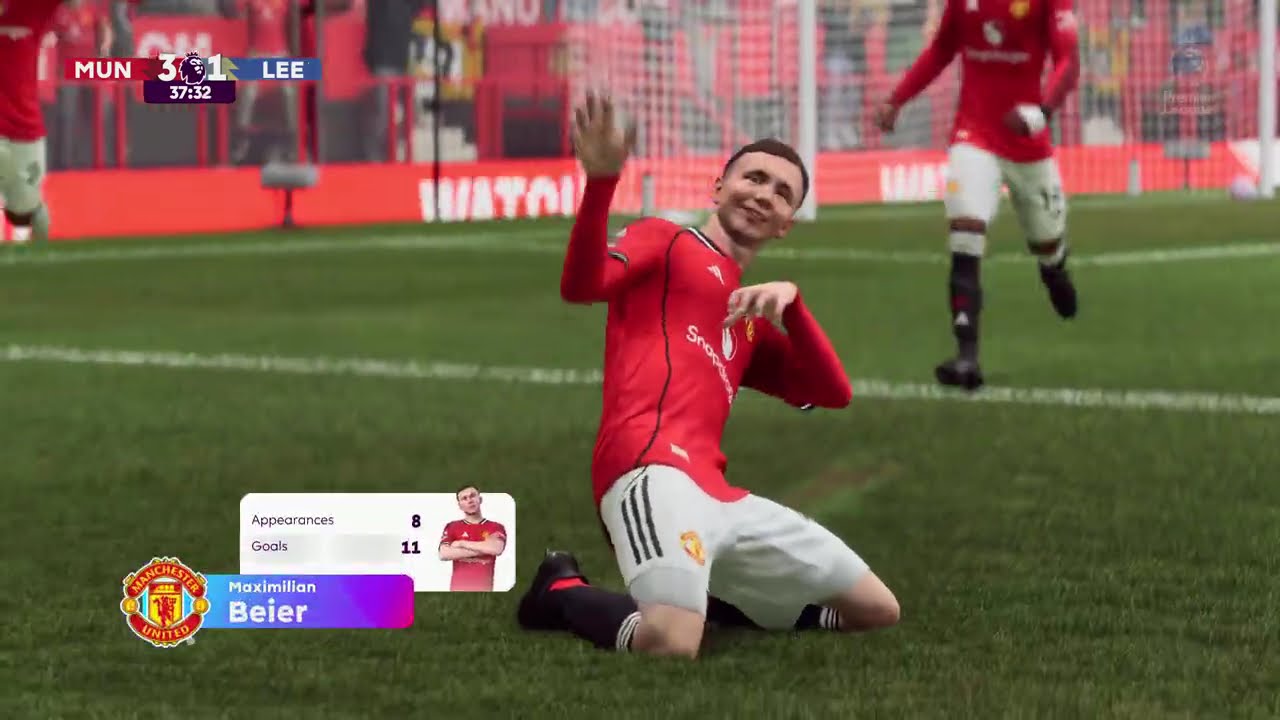 MANCHESTER UNITED VS LEEDS UNITED | PREMIER LEAGUE | CAREER MODE FC26