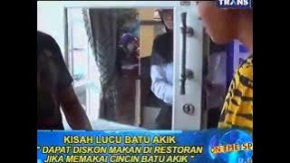 On The Spot - Kisah Lucu Batu Akik